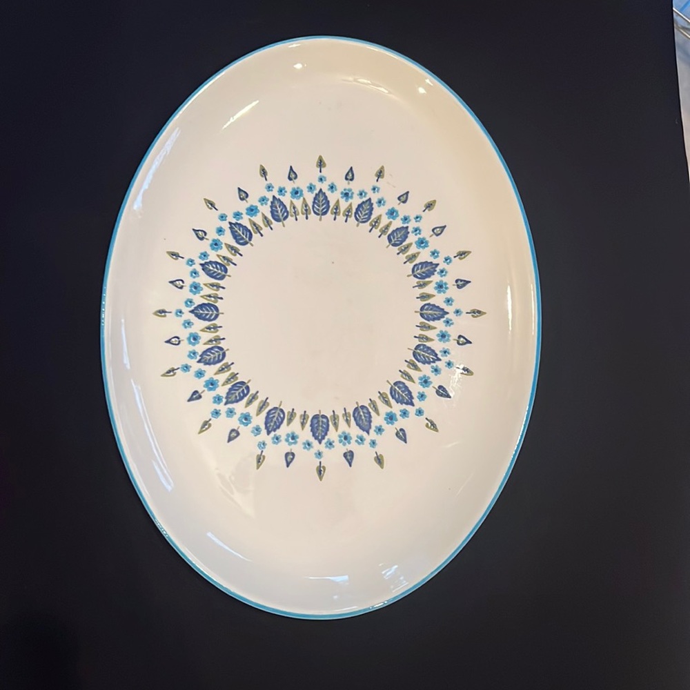 Swiss alpine oval platter